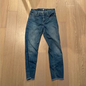 7 For All Mankind Light Blue Denim Jeans